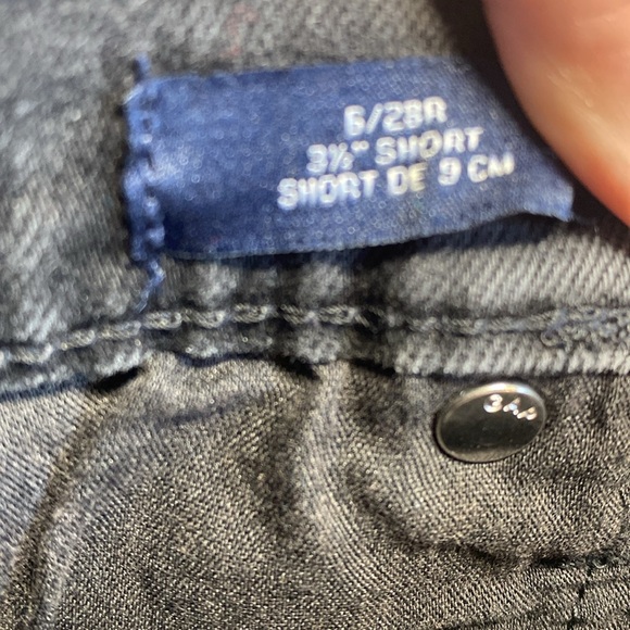 Gap black jeans shorts - Picture 4 of 4